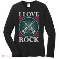 I Love Rock Women's Long Sleeve Shirt thumb 0