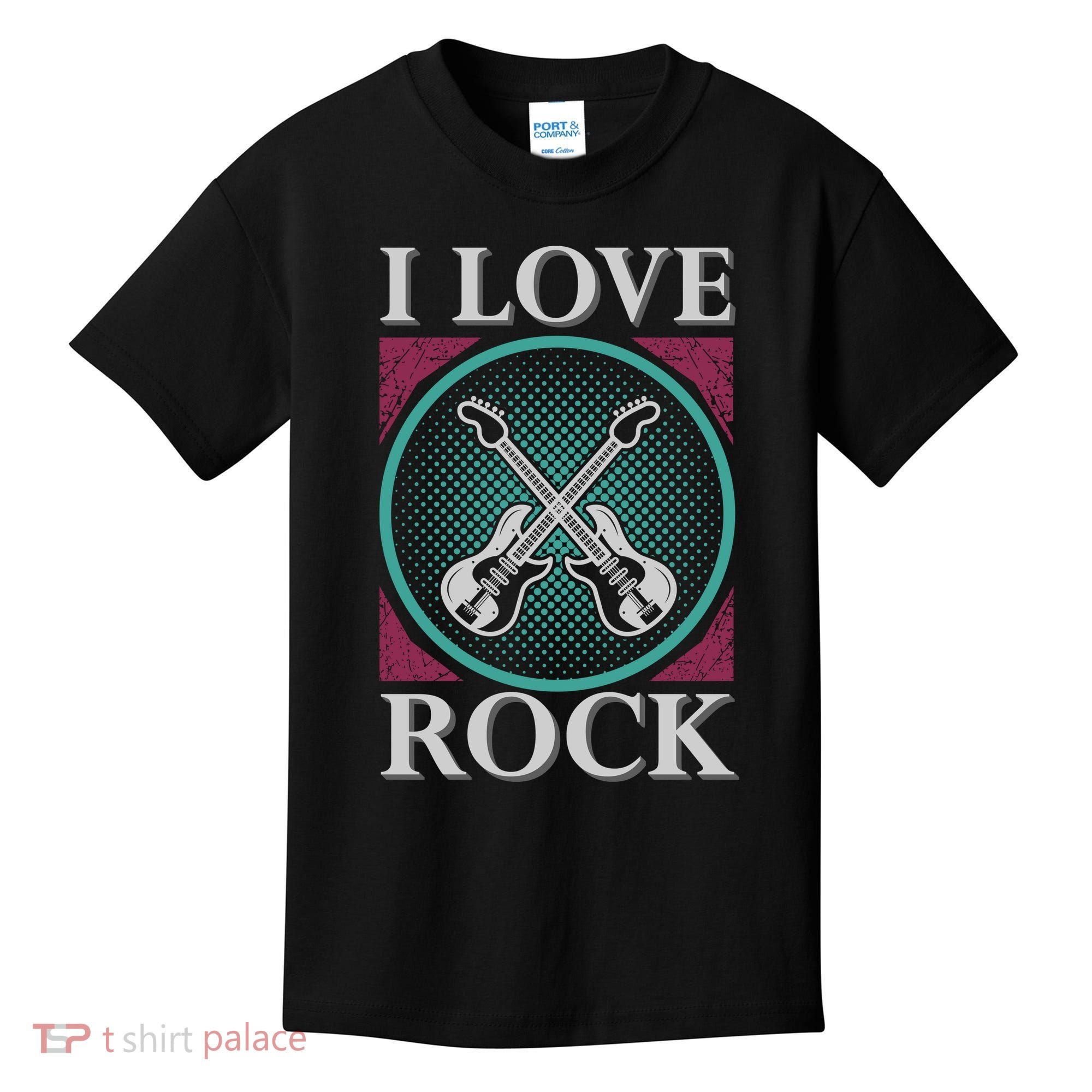 I Love Rock Kids T-Shirt