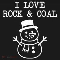 I Love Rock And Coal Christmas Toddler Hoodie thumb 2