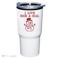I Love Rock And Coal Christmas Tumbler thumb 0