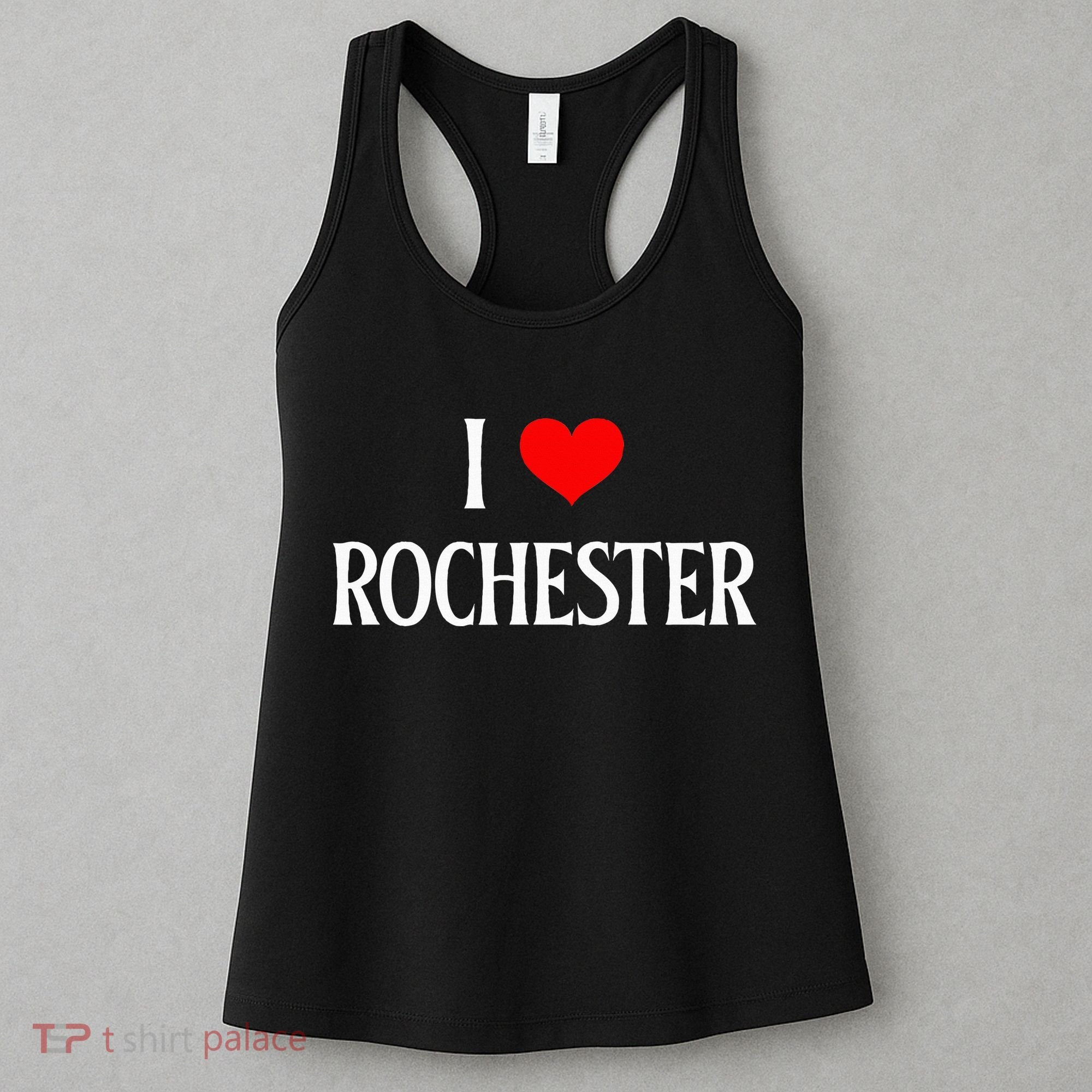 I Love Rochester I Heart Rochester Holiday Travel Souvenir Women's Tank Top