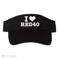 I Love Red 40 Visor thumb 0
