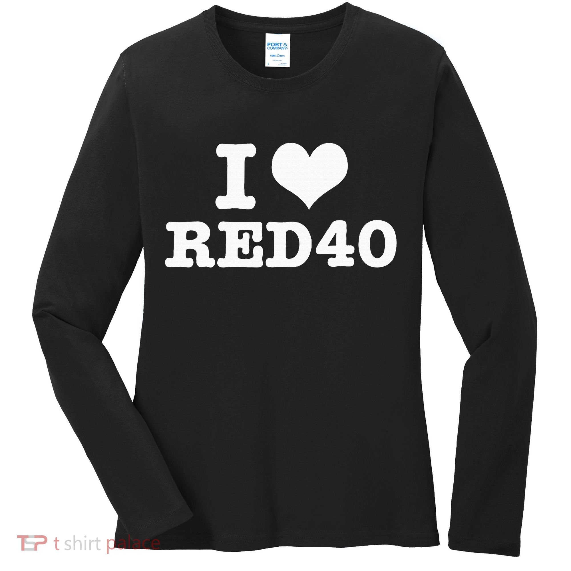 I Love Red 40 Women's Long Sleeve Shirt
