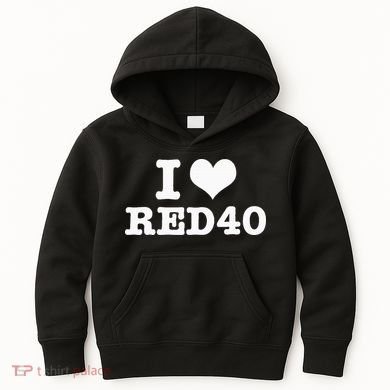 I Love Red 40 Kids Hoodie