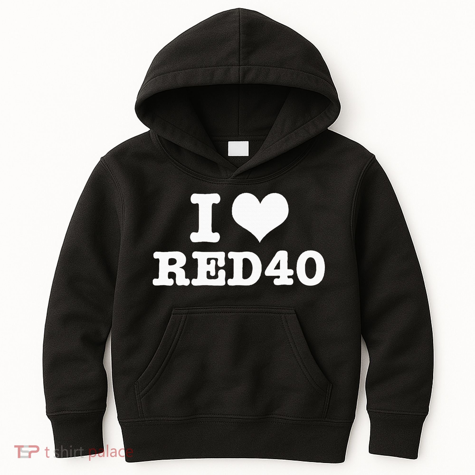 I Love Red 40 Kids Hoodie