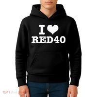 I Love Red 40 Kids Hoodie thumb 4