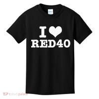 I Love Red 40 Kids T-Shirt thumb 0