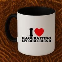 I Love Ragebaiting My Girlfriend Coffee Mug thumb 2
