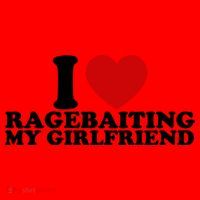 I Love Ragebaiting My Girlfriend Santa Hat thumb 1