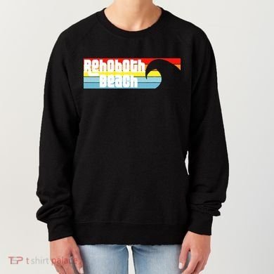 I Love Rehoboth Beach Delaware De Atlantic Wave Women's Sweatshirt