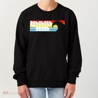 I Love Rehoboth Beach Delaware De Atlantic Wave Women's Sweatshirt thumb 0