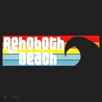 I Love Rehoboth Beach Delaware De Atlantic Wave Women's Sweatshirt thumb 2