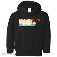 I Love Rehoboth Beach Delaware De Atlantic Wave Toddler Hoodie thumb 0