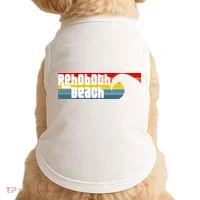 I Love Rehoboth Beach Delaware De Atlantic Wave Doggie Tank thumb 0