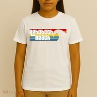 I Love Rehoboth Beach Delaware De Atlantic Wave T-Shirt thumb 4