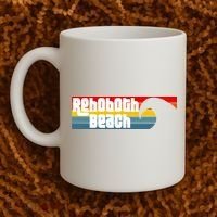 I Love Rehoboth Beach Delaware De Atlantic Wave Coffee Mug thumb 2