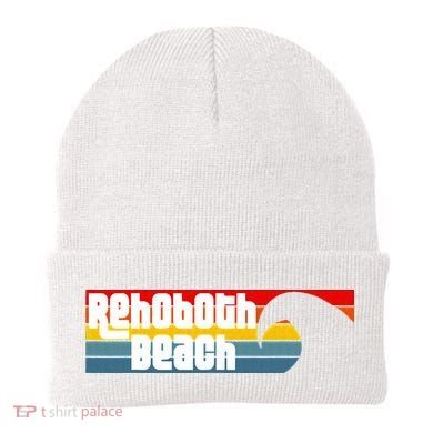 I Love Rehoboth Beach Delaware De Atlantic Wave Beanie