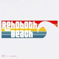 I Love Rehoboth Beach Delaware De Atlantic Wave Women's T-Shirt thumb 6