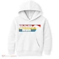 I Love Rehoboth Beach Delaware De Atlantic Wave Kids Hoodie thumb 0