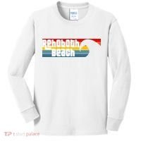 I Love Rehoboth Beach Delaware De Atlantic Wave Kids Long Sleeve Shirt thumb 0