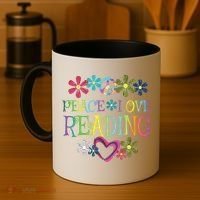 I Love Reading Shirt Book Lovers Gift Reading Club Coffee Mug thumb 4