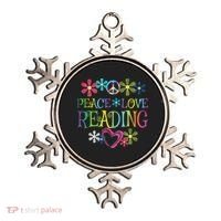 I Love Reading Shirt Book Lovers Gift Reading Club Ornament thumb 0