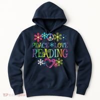 I Love Reading Shirt Book Lovers Gift Reading Club Hoodie thumb 0