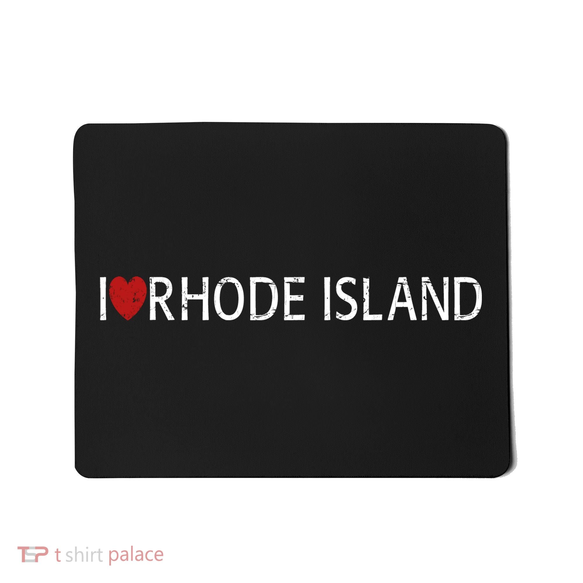 I Love Rhode Island Mousepad
