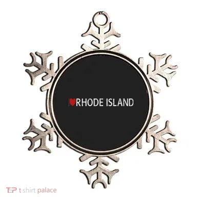 I Love Rhode Island Ornament
