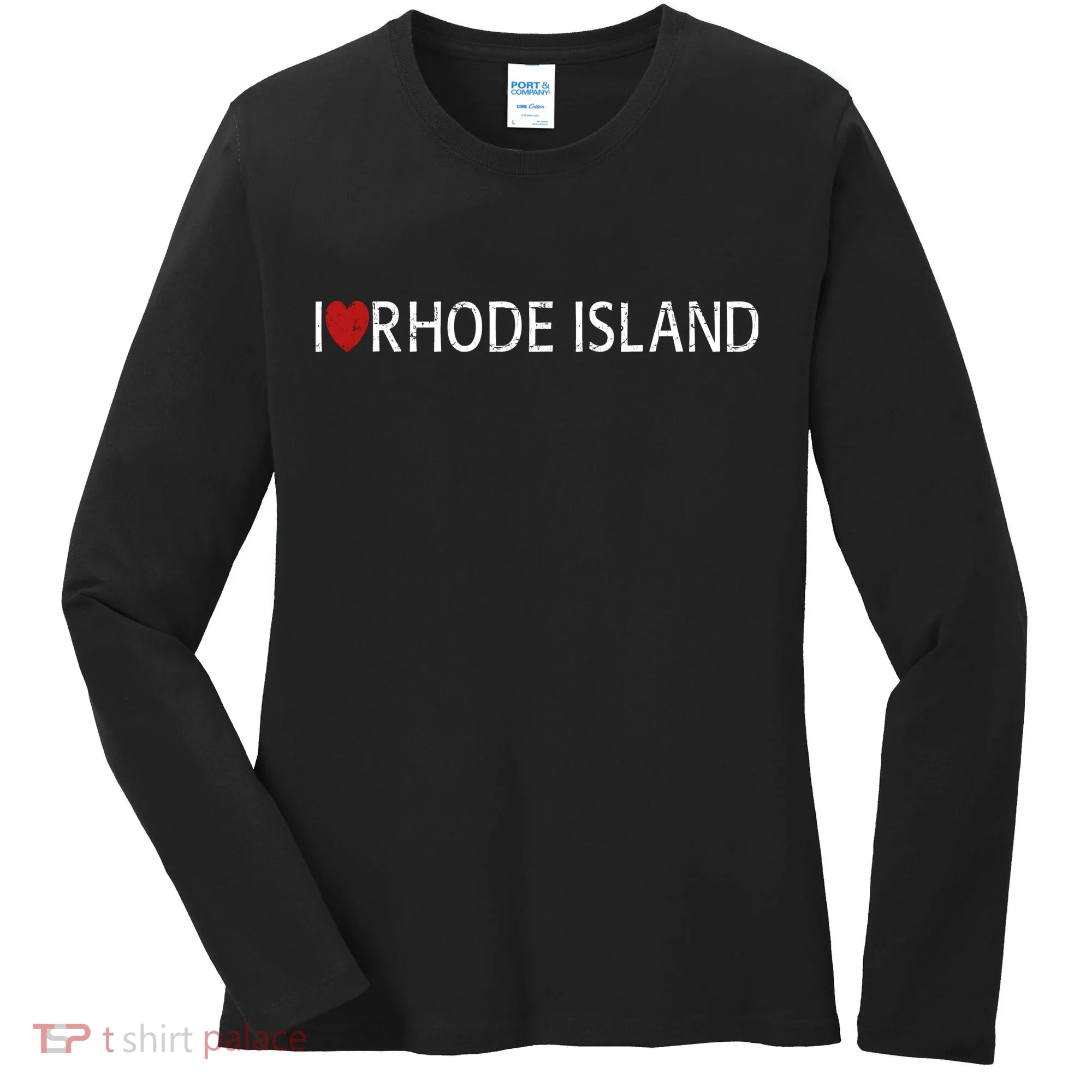 I Love Rhode Island Women's Long Sleeve Shirt