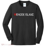 I Love Rhode Island Kids Long Sleeve Shirt thumb 0