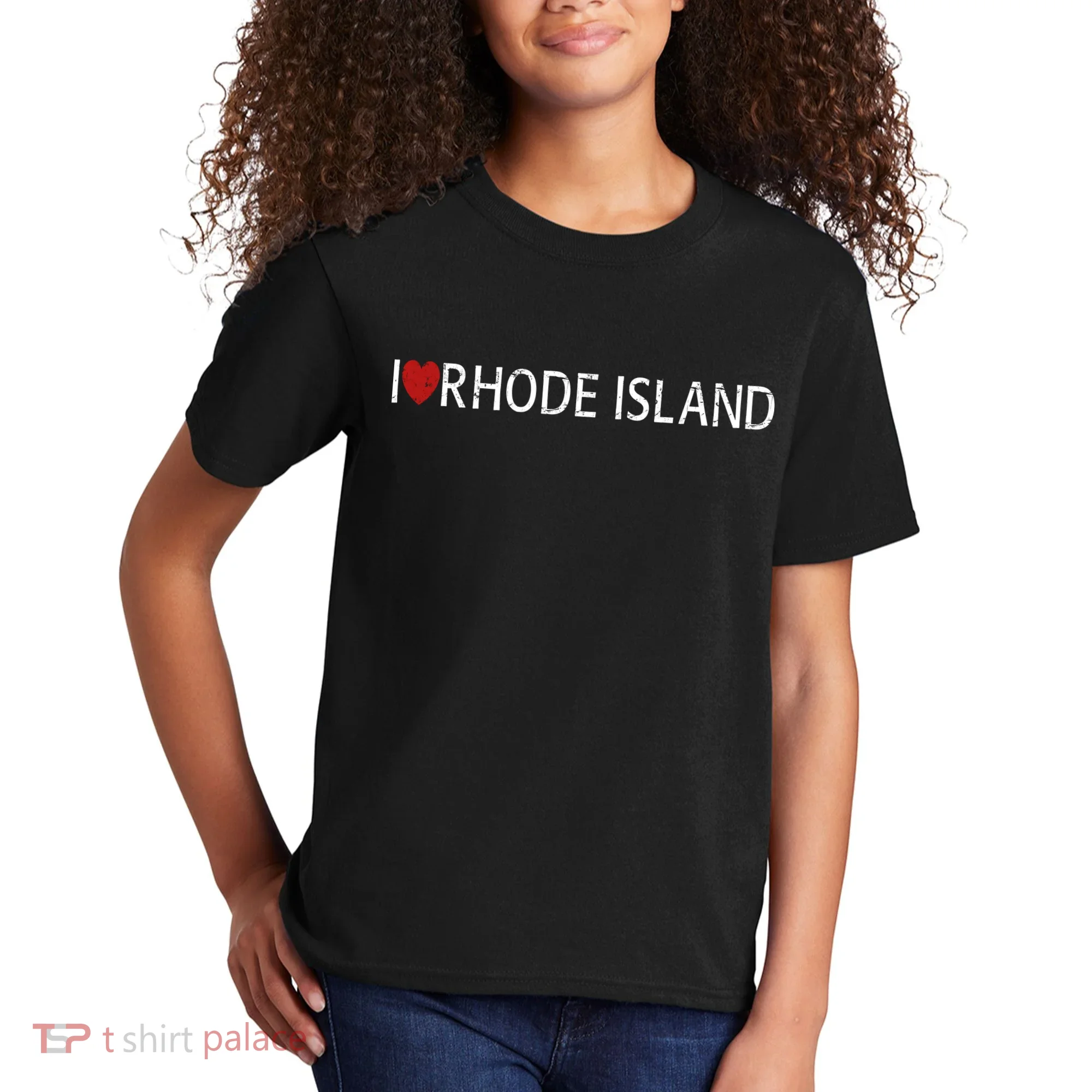 I Love Rhode Island Kids T-Shirt