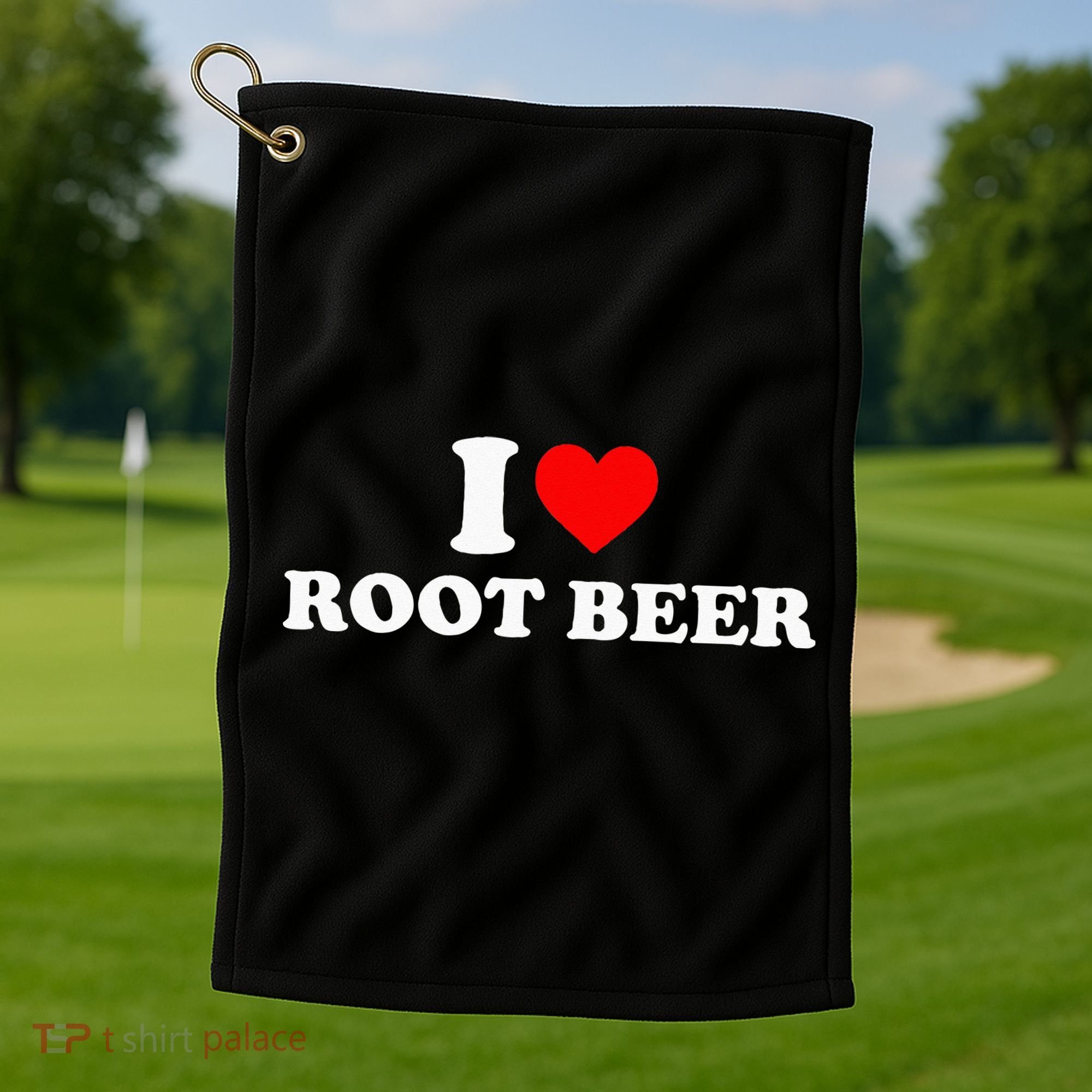 i love root beer root beer Golf Towel