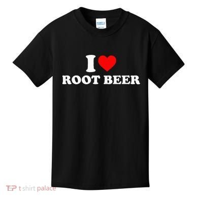 i love root beer root beer Kids T-Shirt
