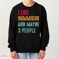 I Like Rummikub And Maybe 3 People Women's Sweatshirt thumb 0