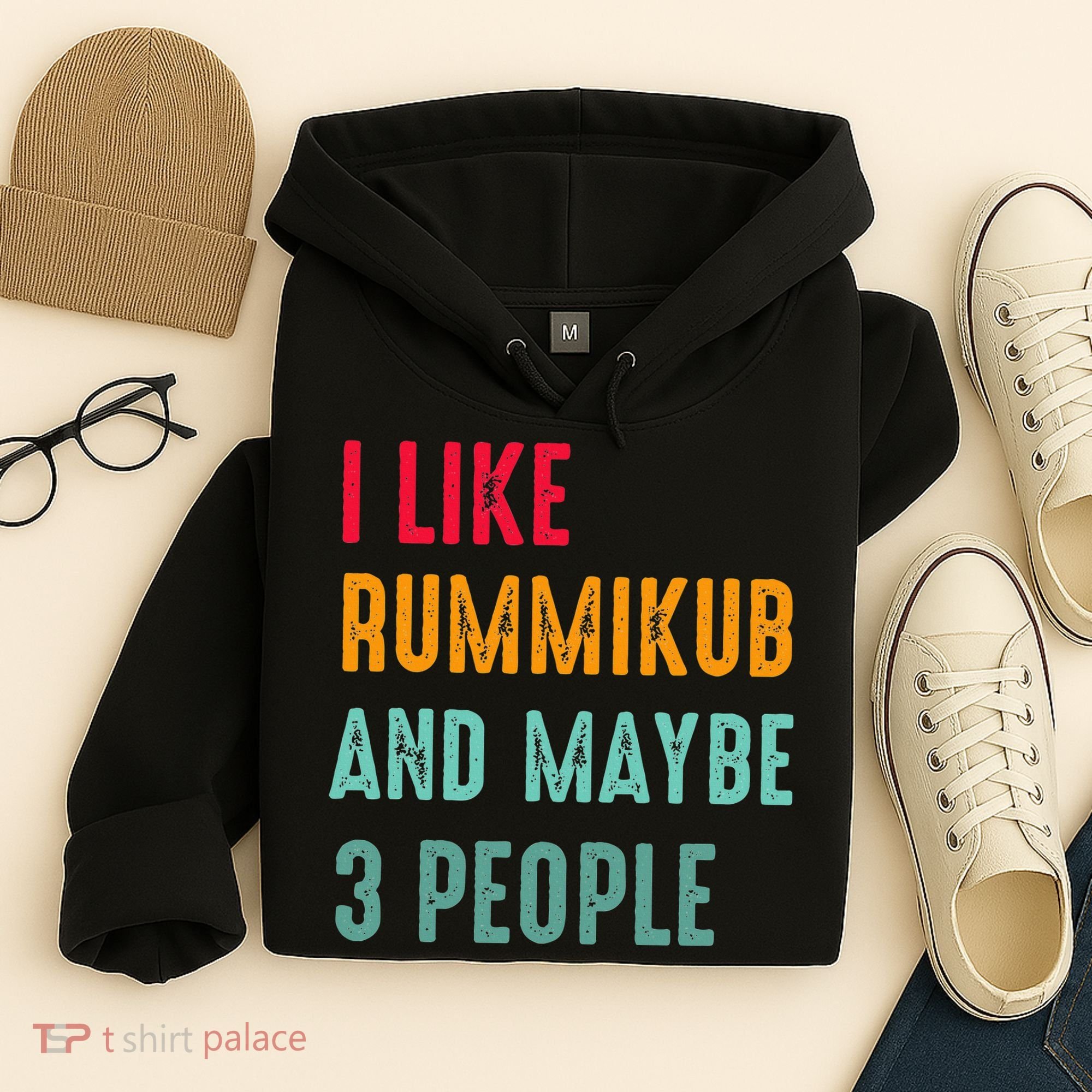 I Like Rummikub And Maybe 3 People Hoodie