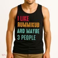 I Like Rummikub And Maybe 3 People Tank Top thumb 3
