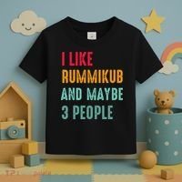 I Like Rummikub And Maybe 3 People Toddler T-Shirt thumb 3