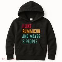 I Like Rummikub And Maybe 3 People Kids Hoodie thumb 0