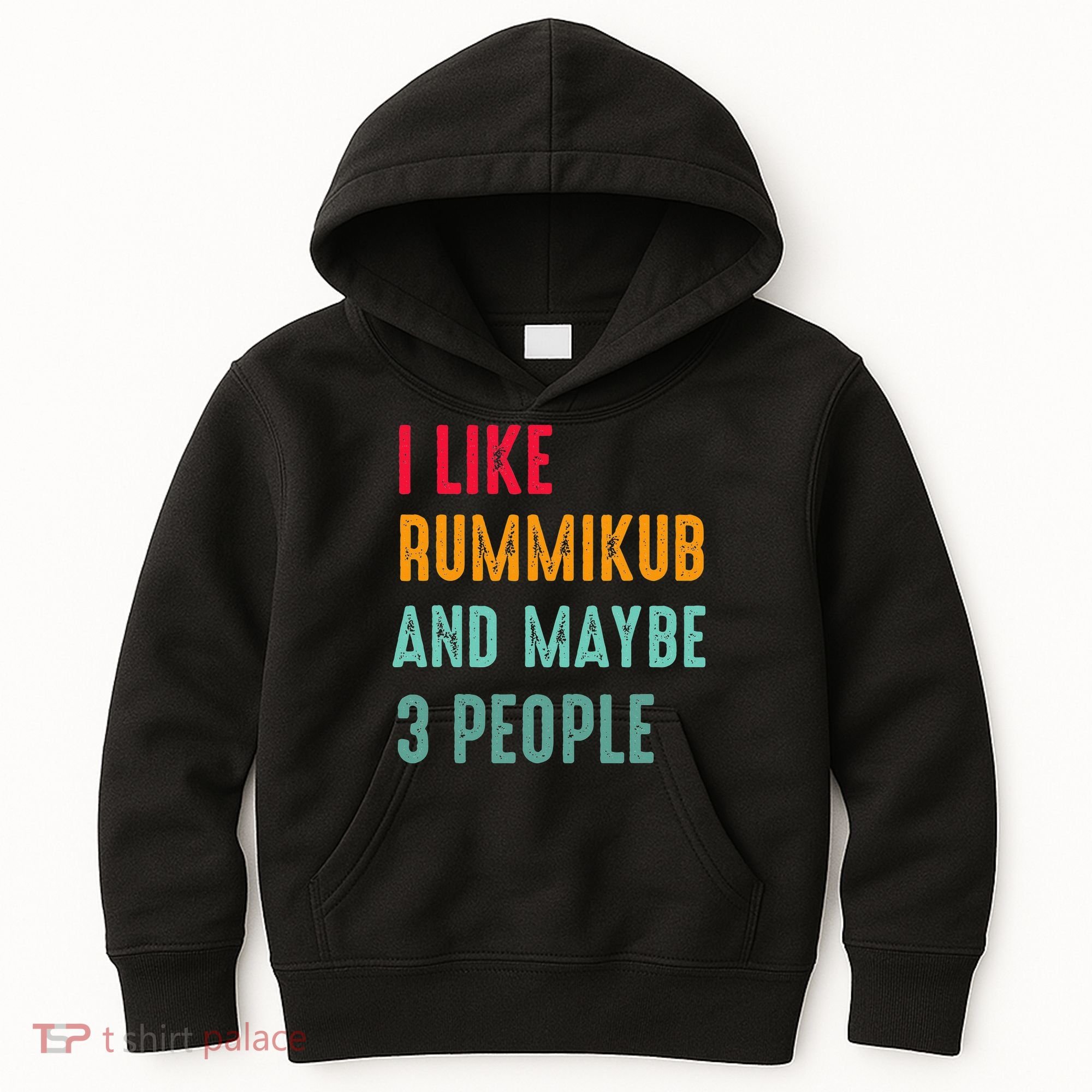 I Like Rummikub And Maybe 3 People Kids Hoodie