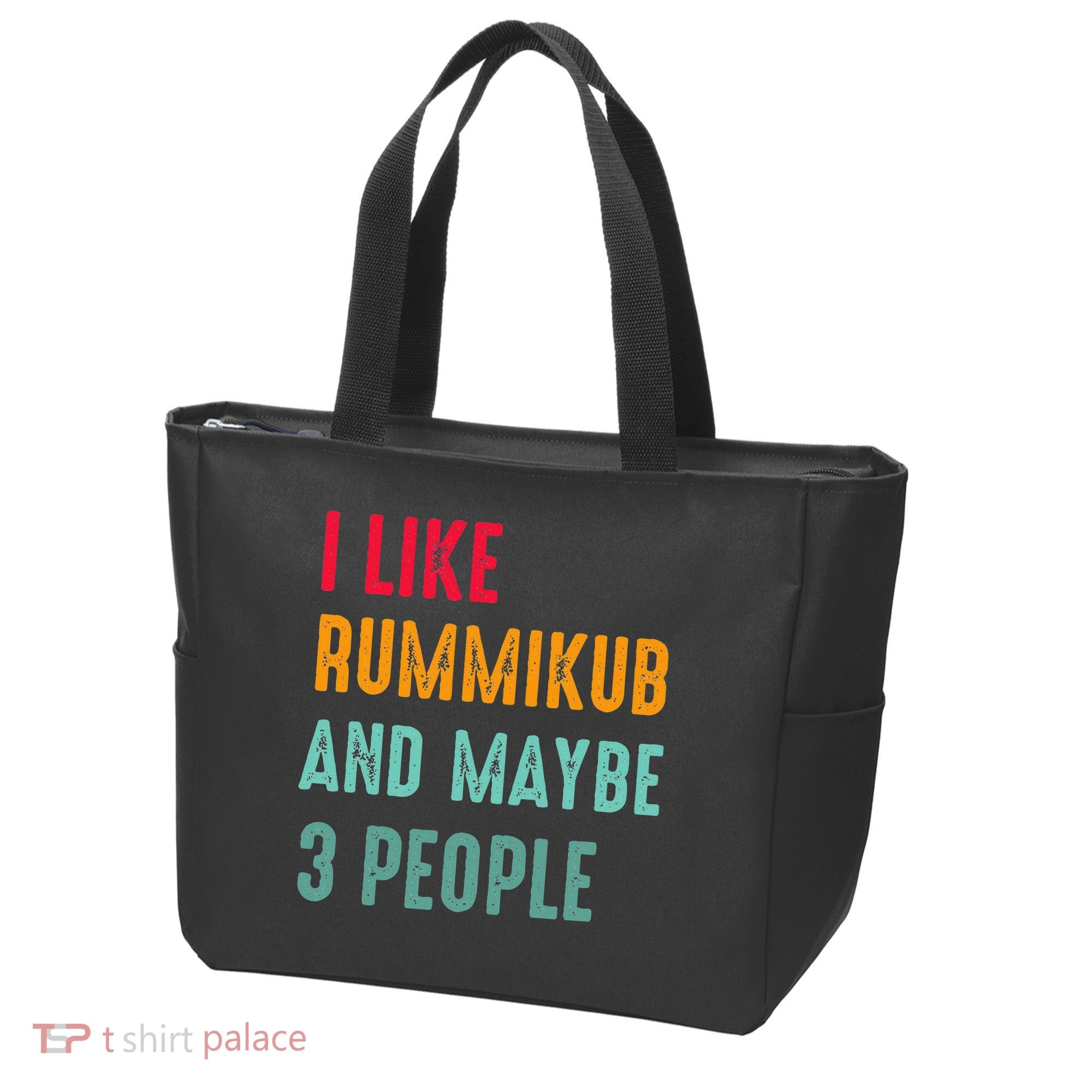 I Like Rummikub And Maybe 3 People Tote Bag
