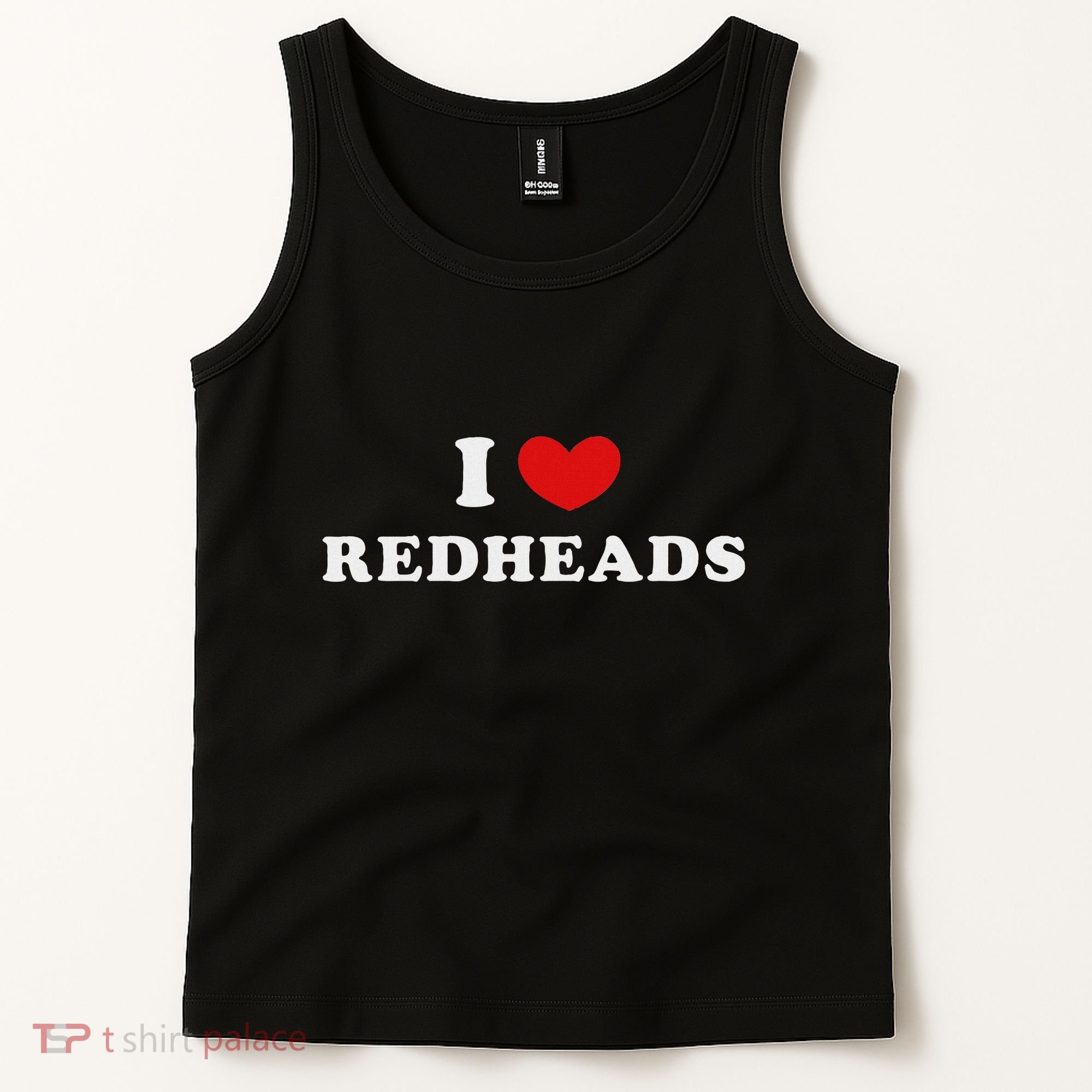 I Love Redheads I Heart Redheads Tank Top