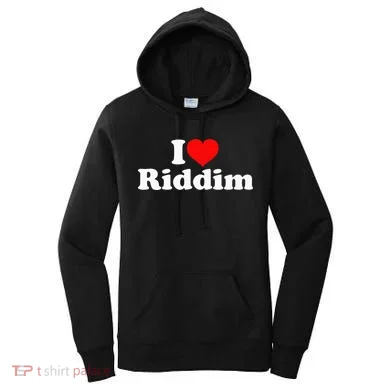 I Love Riddim Women's Hoodie