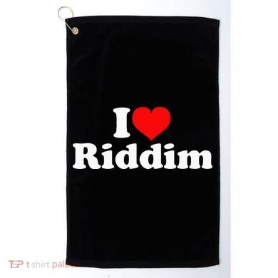I Love Riddim Golf Towel