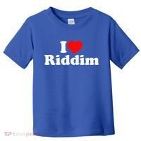I Love Riddim Toddler T-Shirt thumb 0