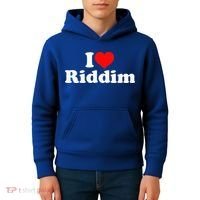 I Love Riddim Kids Hoodie thumb 4