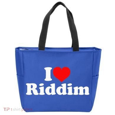 I Love Riddim Tote Bag