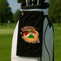 I Love Ramen Noodles And Maybe 3 People Golf Towel thumb 2
