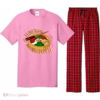 I Love Ramen Noodles And Maybe 3 People Pajama Set thumb 0
