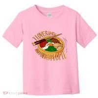 I Love Ramen Noodles And Maybe 3 People Toddler T-Shirt thumb 0